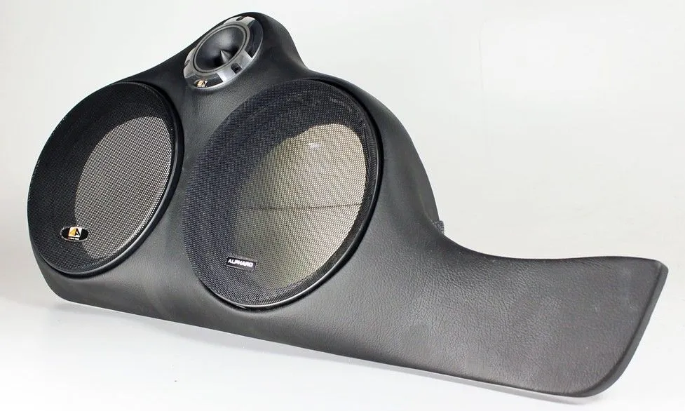 Комплект дверных подиумов Ваз 2110(11-12) (винил люкс) 20"x20"xРупор - фото