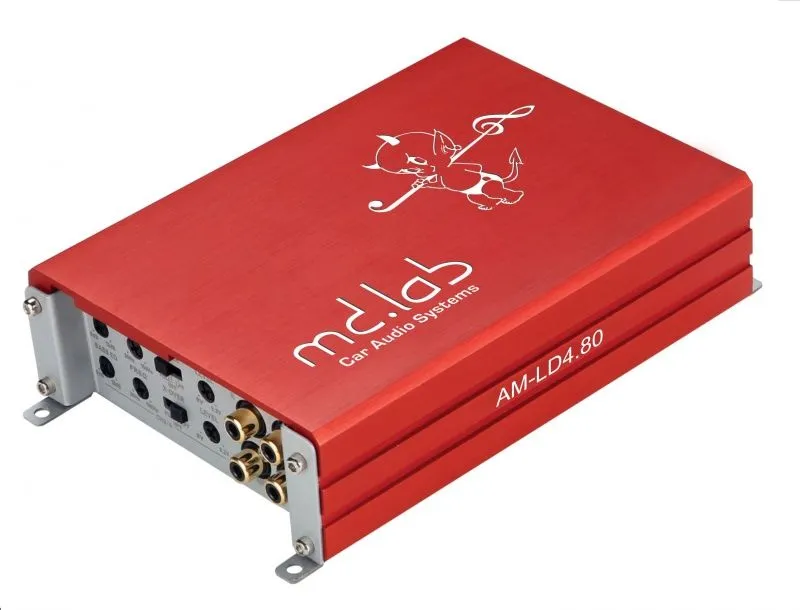 Усилитель 4-канальный MD.Lab AM-LD4.80 - фото