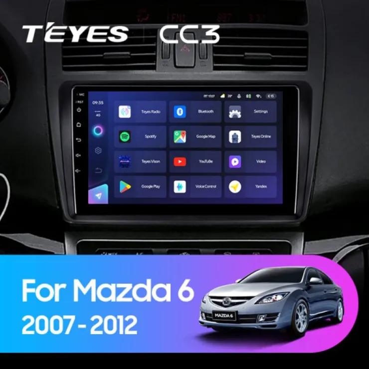 ШГУ Teyes CC3 4/32 GB Mazda 6 2007-2012 - фото