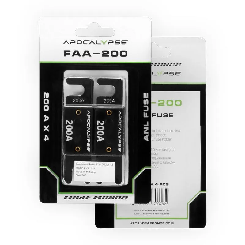 Предохранитель Deaf Bonce FAA 200, 200A  1шт - фото