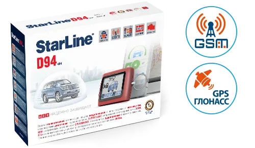 Автосигнализация StarLine D94 2CAN GSM/GPS Slave - фото