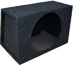 Ящик под сабвуфер 12" щель бок R 55L - фото