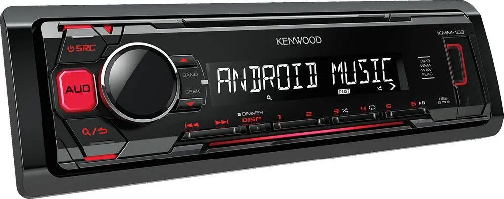 USB - ресивер Kenwood KMM-103RY - фото