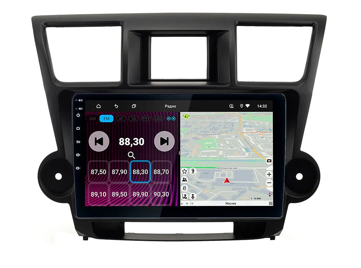 ШГУ INCAR XTA-2214 Toyota Highlander 07-13 Android 10" - фото