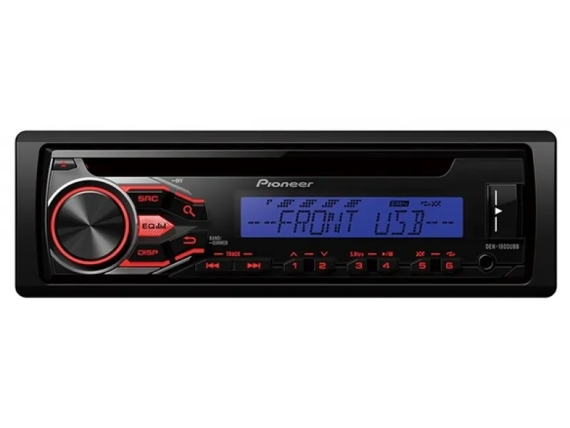 CD - ресивер Pioneer DEH-1800UBB 8GB - фото