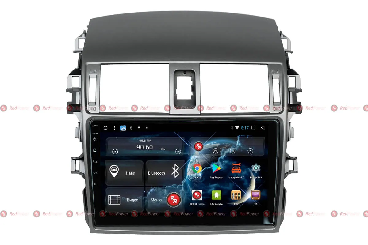 Автомагнитола RedPower 31063 R IPS DSP Toyota Corolla 2007-2012 - фото