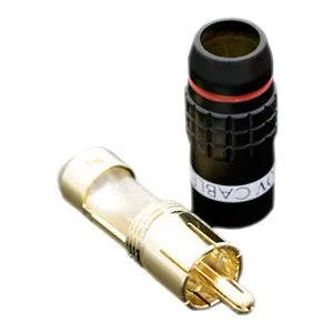 RCA - разъем Tchernov cable RCA Plug Standard 2/Red - фото