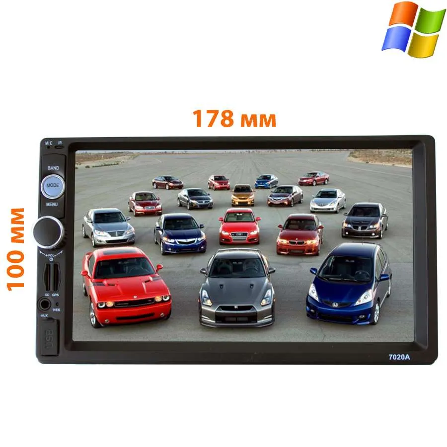 Автомагнитола LeTrun 1743 MP5 GPS - фото