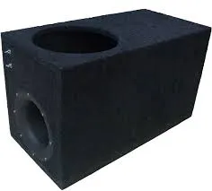 Ящик под сабвуфер 12" люкс№2 с трубой усиленный  - фото