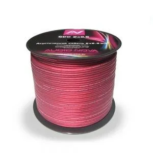 Акустический кабель AUDIO NOVA SCC 2x2.5 (1б-100м)(1м) - фото