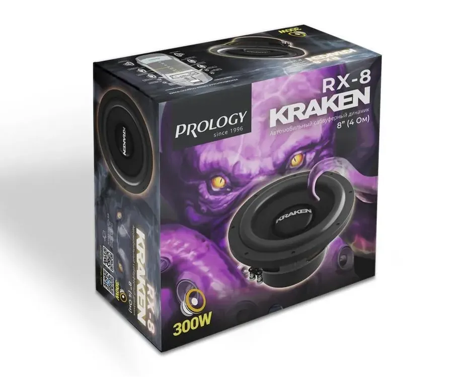 Сабвуфер Prology RX-8 Kraken - фото