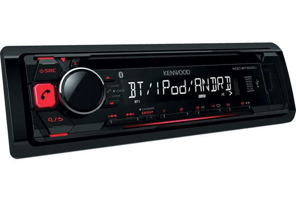 CD - ресивер Kenwood KDC-BT500U - фото