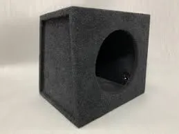 Ящик под сабвуфер 12" люкс глухой 30L - фото