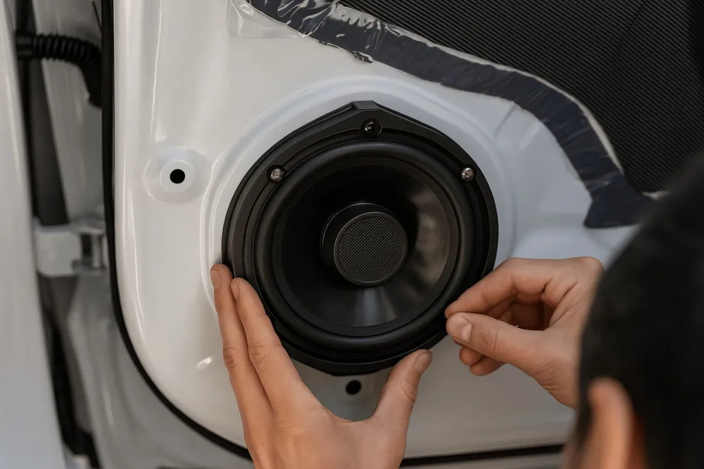 Установка динамиков для сабвуфера в машине