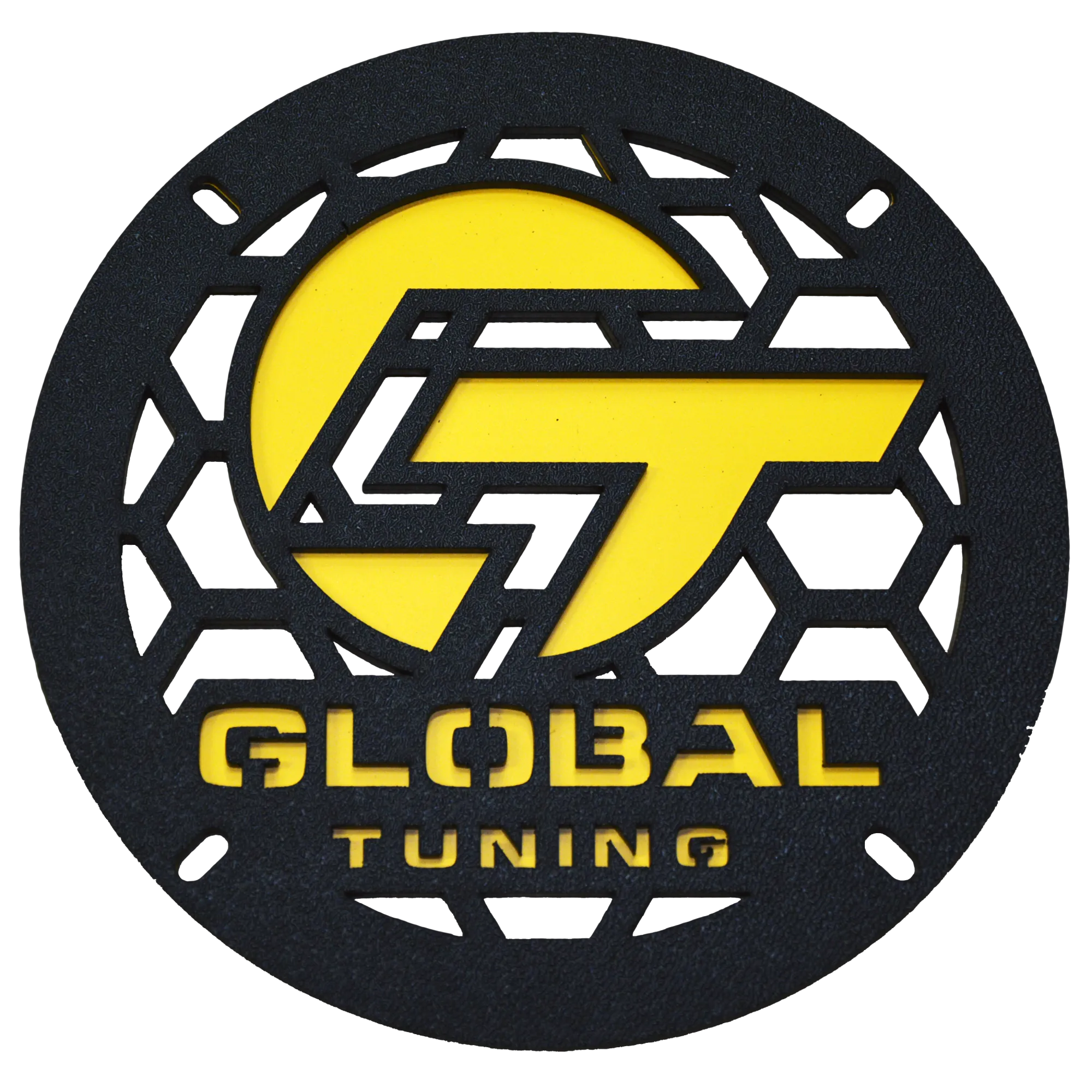 Защитная сетка (гриль) GT 6.5 с надписью - фото