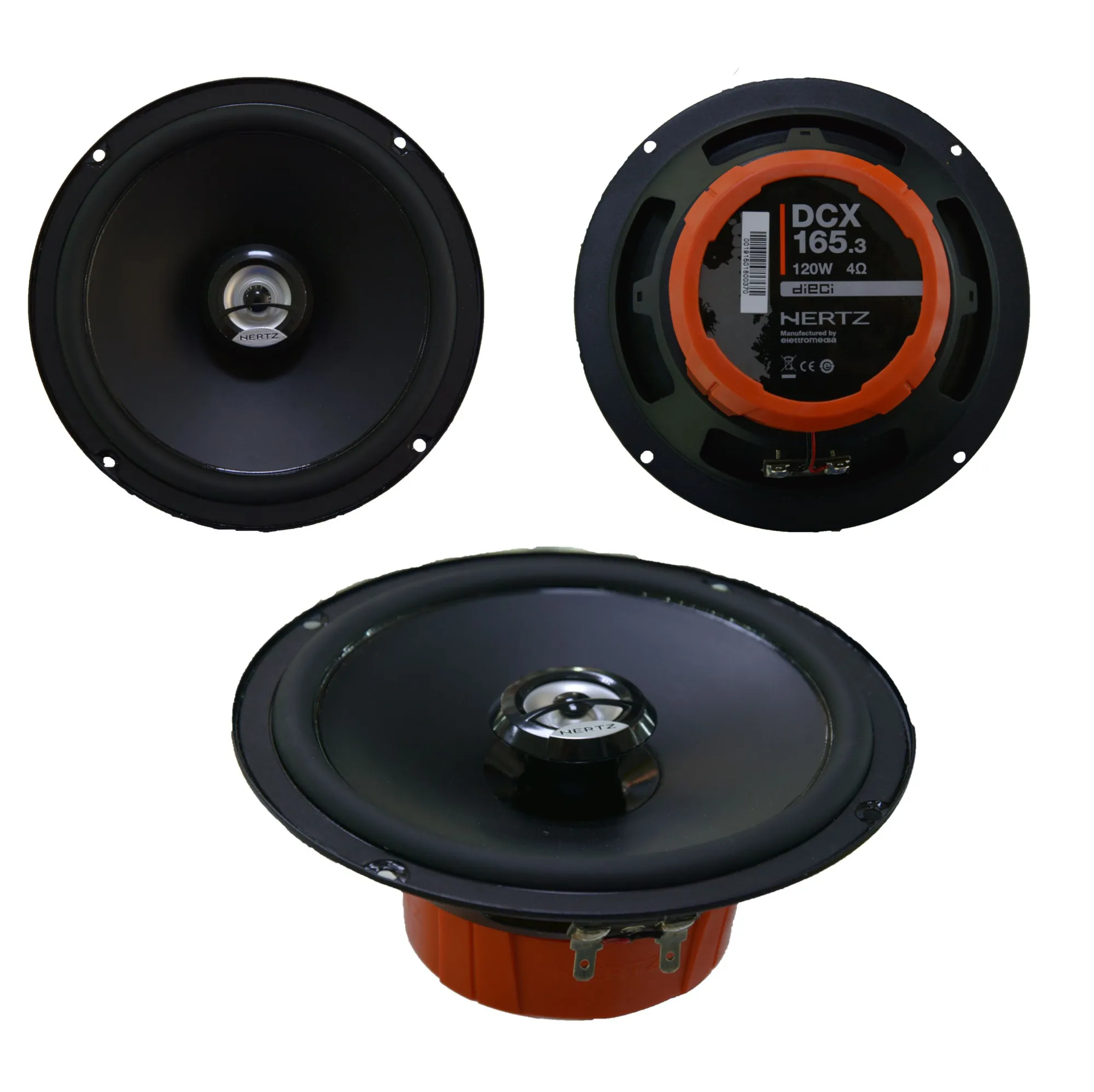 Акустика коаксиальная Hertz DCX 165.3 2-Way coaxial - фото