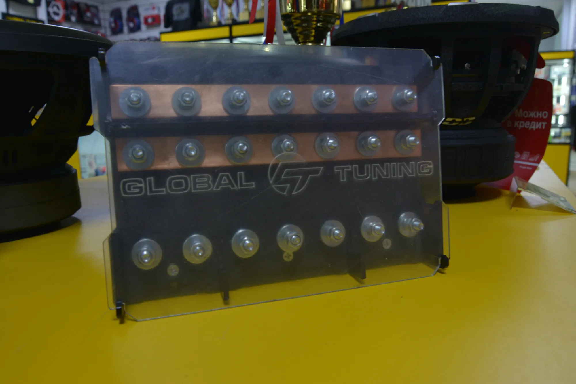 Дистрибьютор питания Global Tuning биполярный 7-канальный  - фото